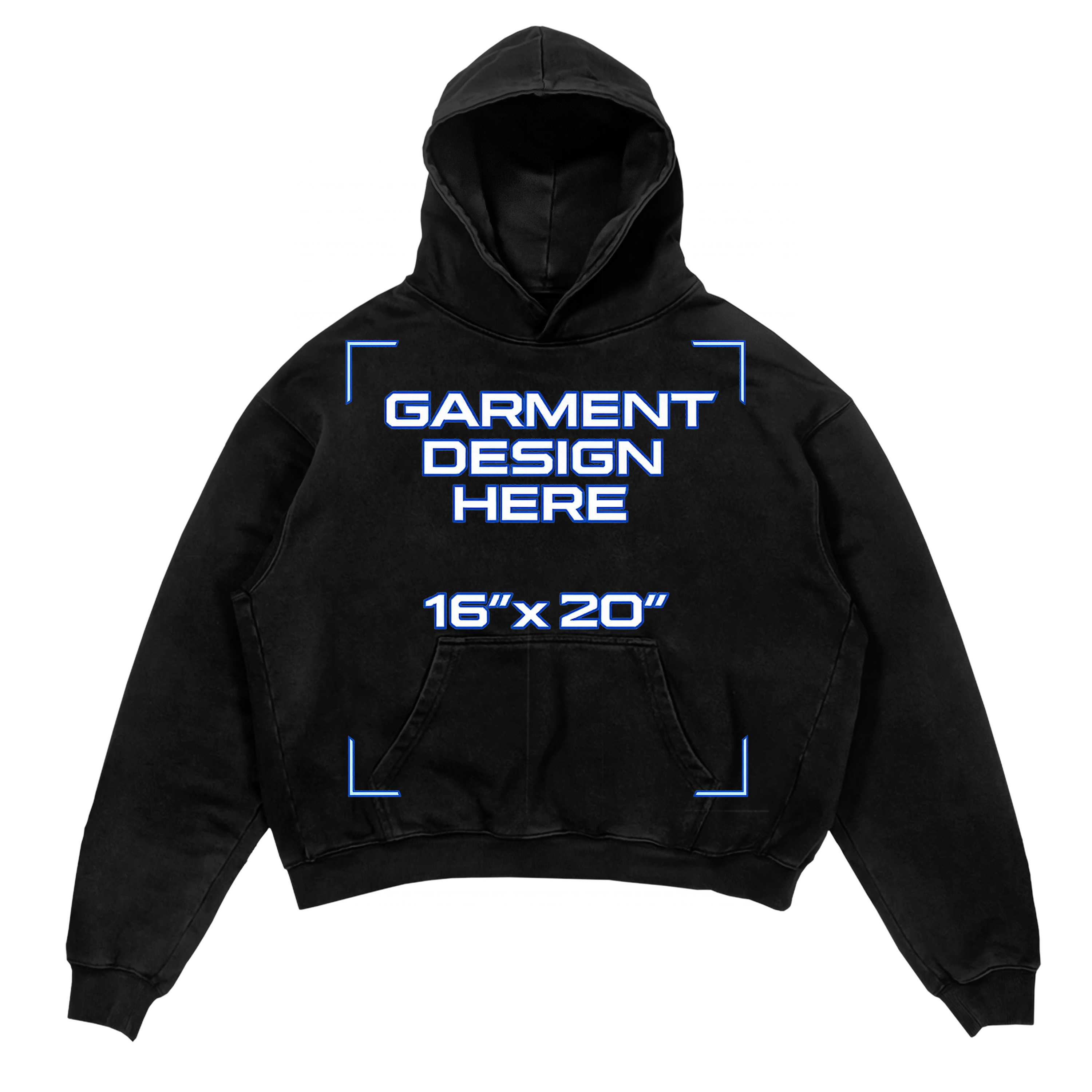 Custom Black Hoodie