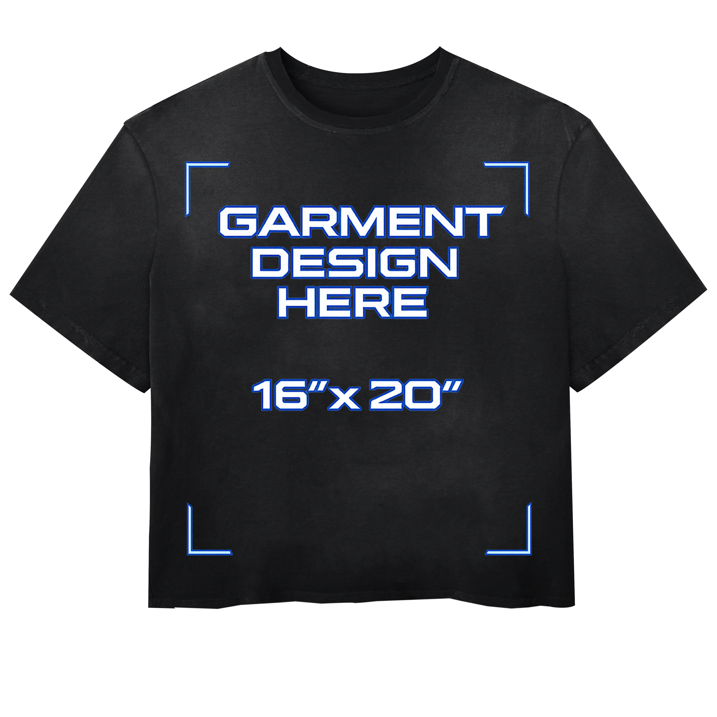 Custom Black Vintage Tee