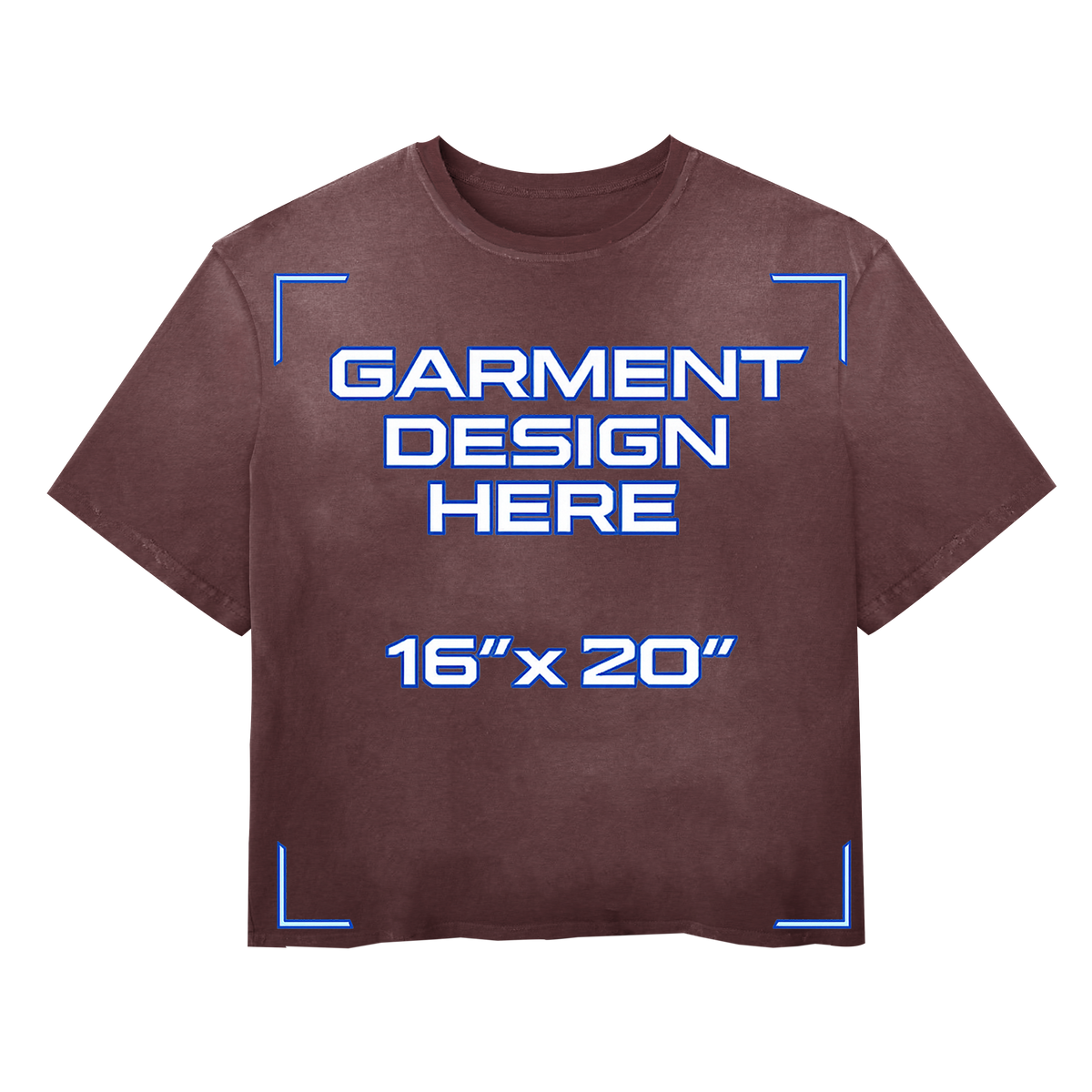 Custom Red Vintage Tee