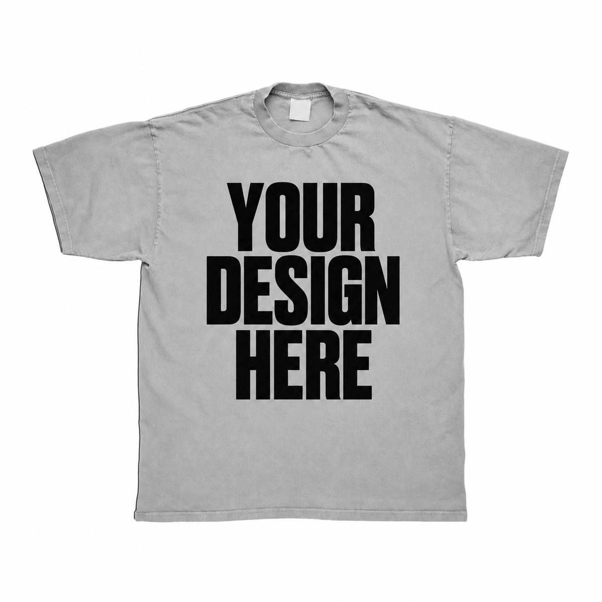 Custom White Beefy Tee — Your Design Here