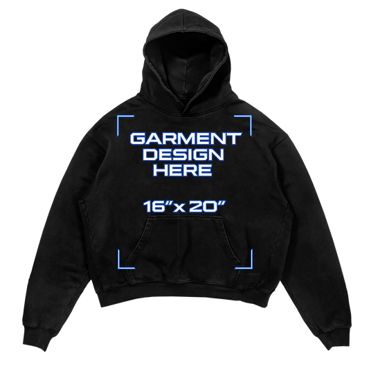 Custom Black Hoodie
