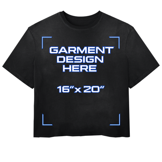 Custom Black Vintage Tee