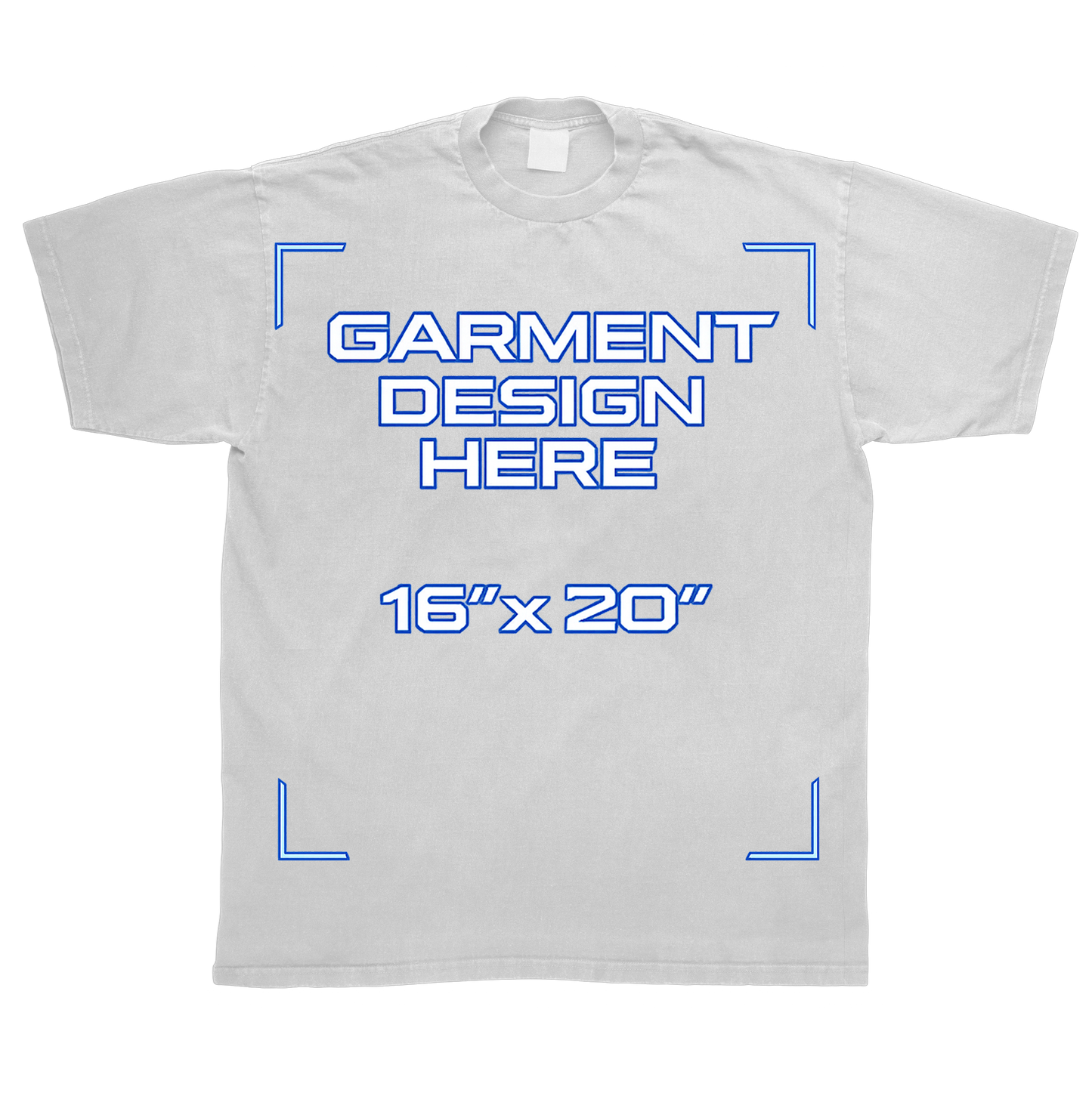 Custom White Tee