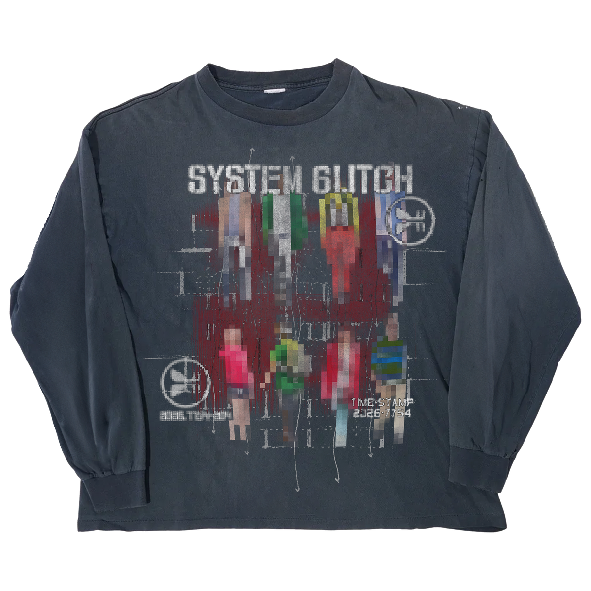 System Glitch L/S Tee