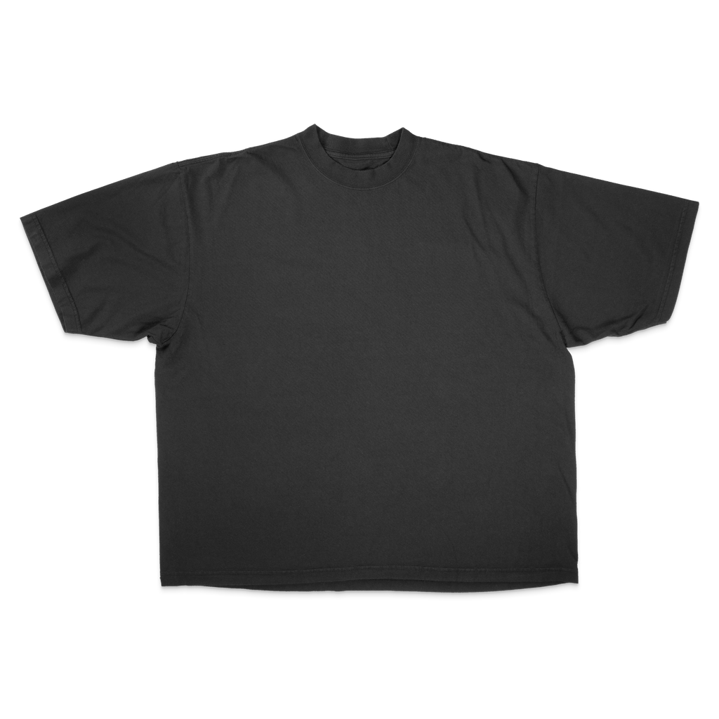 Cusom Grey Drop Shoulder Tee