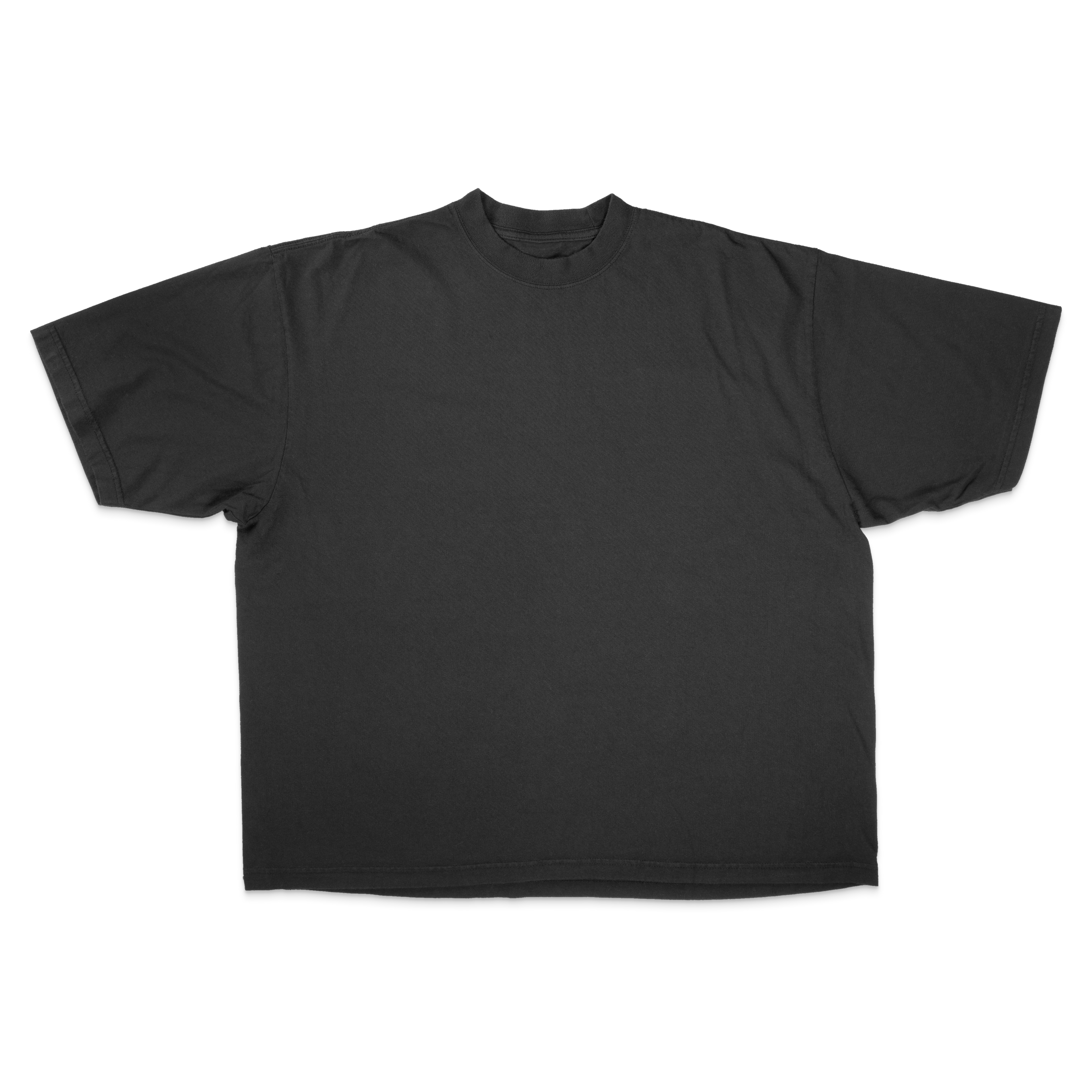 Cusom Grey Drop Shoulder Tee