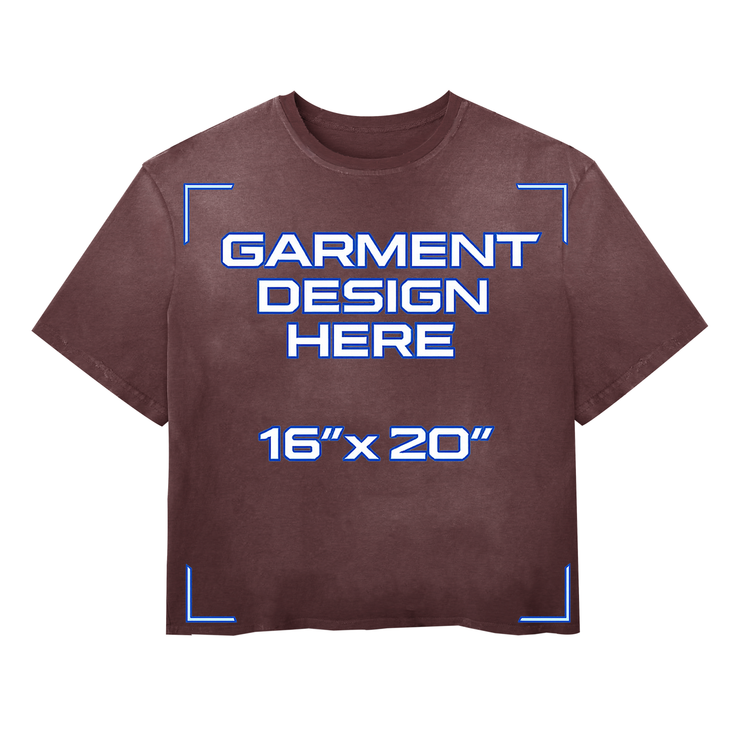 Custom Red Vintage Tee