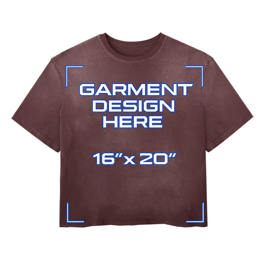 Custom Red Vintage Tee