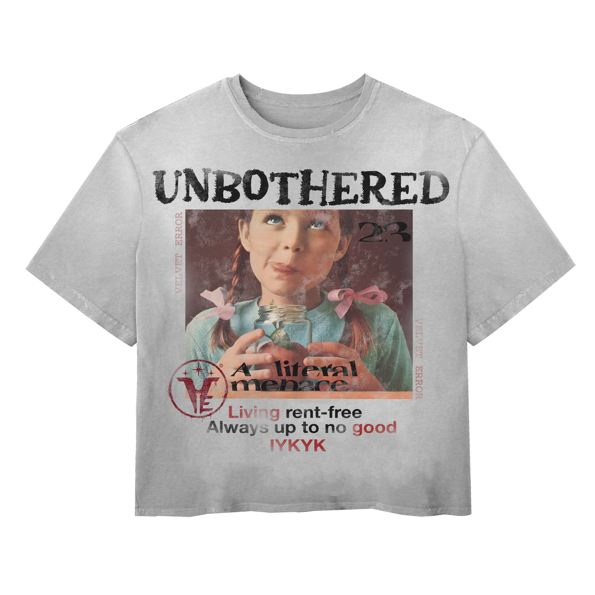Unbothered Wash Tee